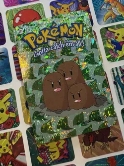 Pokemon 151 Vintage Pocket Monsters Vending HOLO Prism Sticker 2000 Nintendo - Image 1
