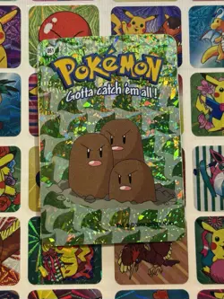 Pokemon 151 Vintage Pocket Monsters Vending HOLO Prism Sticker 2000 Nintendo - Image 2