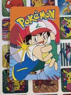 Pokemon 151 Vintage Pocket Monsters Vending HOLO Prism Sticker 2000 Nintendo - Image 5