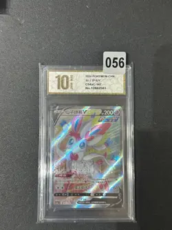 Pokemon TCG Chinese Sylveon V SR - Scarlet & Violet, CS4aC-147 HOLO Grade 10 - Image 1