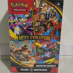 Pokemon TCG Mega Evolution Booster Bundle Box 2025 - Image 1