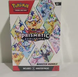 Pokemon TCG Prismatic Evolutions Booster Bundle Box 2025 English - Image 1
