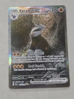 Pokemon TCG Excadrill EX 168/086 Black Bolt - Image 1