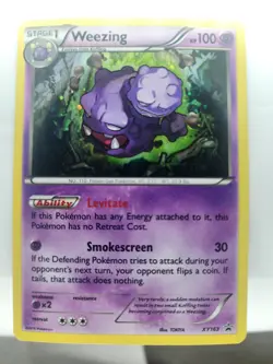 Pokemon TCG - 2016 Weezing XY163 - XY Black Star Promo - NM - Image 1