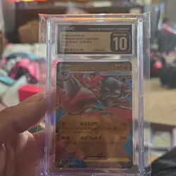 The Pokemon Company Mega Lucario ex Holo CGC 10 M1l Mega Brave 029/063 Japanese - Image 1