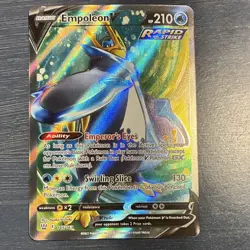 Pokemon Empoleon V Full Art Ultra Rare Holo 145/163 Battle Styles 210 HP - Image 1