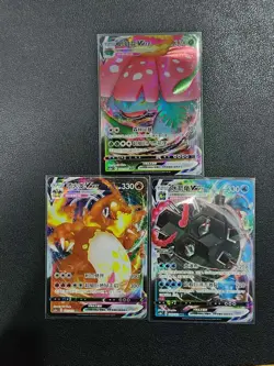 Charizard Blastoise Venusaur VMAX NM-Pokemon TCG S- Chinese -Lot of 3 - Image 1