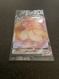 SEALED Eevee VMAX SWSH087 Black Star Promo Full Art Holo Pokemon TCG 2021 NM - Image 4