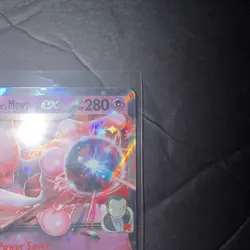 Team Rocket's Mewtwo ex 079/217 Double Rare Ascended Heroes Pokemon TCG - Image 3
