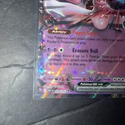 Team Rocket's Mewtwo ex 079/217 Double Rare Ascended Heroes Pokemon TCG - Image 4