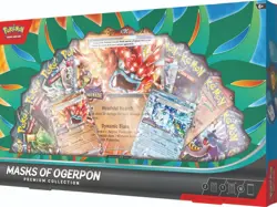 Pokemon TCG Masks of Ogerpon Premium Collection Box Sealed New - Image 1