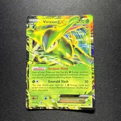 Virizion EX - 9/101 - Pokemon Plasma Blast Black & White Ultra Rare Card - Image 1