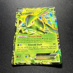 Virizion EX - 9/101 - Pokemon Plasma Blast Black & White Ultra Rare Card - Image 2