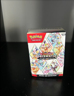 Pokemon Scarlet Violet Prismatic Evolutions Booster Bundle 6 Packs Read Listing - Image 1