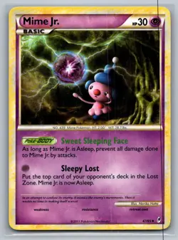 Mime Jr. 47/95 Uncommon Call of Legends Pokemon Moderately Played - Image 1