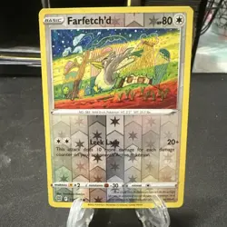 Farfetchd 115/172 Reverse Holo Brilliant Stars Tomokazu Komiya Pokemon TCG Lp - Image 1