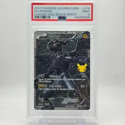 2021 POKEMON CELEBRATIONS CLASSIC COLLECTION #114 FULL ART/ZEKROM PSA 9 - Image 1