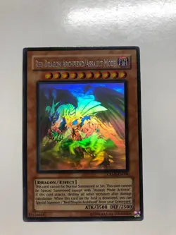 USA Seller Yugioh Red Dragon Archfiend/Assault Mode CRMS-EN004 Ghost Rare NM - Image 1