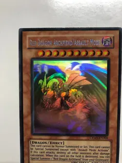 USA Seller Yugioh Red Dragon Archfiend/Assault Mode CRMS-EN004 Ghost Rare NM - Image 4