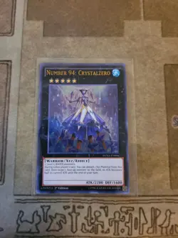YUGIOH NUMBER 94: CRYSTALZERO DUSA-EN006 ULTRA 1ST ED NM - Image 1