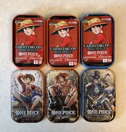One Piece Tin Pack Set Vol 2 OP-13 | 6 Packs, 3 tins, NO PROMOS - Image 1