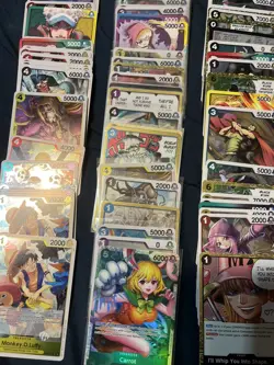 Huge One Piece TCG Super Rare 500 Card Lot All English!! - Image 4