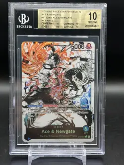 BGS 10 Ace & Newgate ST22-001 Leader Alternate Art One Piece English 2025 - Image 1