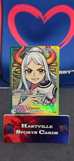 Yamato OP06-022 Wings of the Captain Leader Alternate Art Foil One Piece NM - Image 1