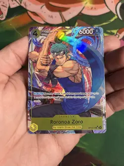 One Piece CCG Roronoa Zoro OP15-113 SR Alt Art Adventure on KAMI's Island ENG NM - Image 2