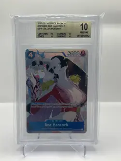 One Piece CCG Boa Hancock Gift Collection BGS Pristine 10 - Image 1