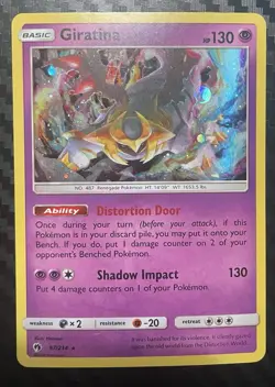 Pokemon Giratina TCG Lost Thunder Holo Rare Card 97/214 - Image 1