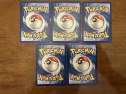 Pokemon TCG Aquapolis Non Holo Lot 5 Cards 2002 Vintage!! - Image 5