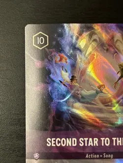 Disney Lorcana Second Star to the Right (Enchanted) Holo Ursula's Return 210/204 - Image 2