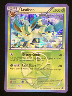 Leafeon (Cracked Ice) / Deck Exclusives / 11/116 / Rare / Pokemon Card / (MP) - Image 1