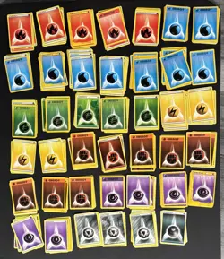Pokemon TCG Lot Miscellaneous Energy 378 Cards - Image 1