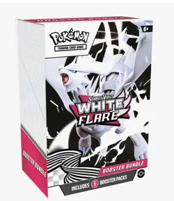 Pokemon Scarlet & Violet White Flare Booster Bundle Reshiram Trading Card Game - Image 1
