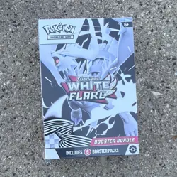 Pokemon Scarlet & Violet White Flare Booster Bundle Reshiram Trading Card Game - Image 2