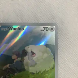 Pokemon TCG Hop's Wooloo Illustration Rare Holo Card 170/159 Journey Together - Image 4