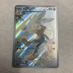 Pokemon TCG Raboot Stellar Crown Holo Card 147/142 Sv07 - Image 2