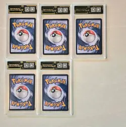 Lot*5 Chinese Gengar Cards Set, All OCD 10 Pristine, Holo Rare Collection JL89 - Image 2