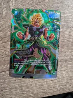 Broly FB06-063 Top 64 Alt-Art Card Dragon Ball Fusion World Championship 2025 - Image 1