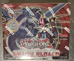 Yugioh Cosmo Blazer 1st Edition Booster Box Factory Sealed English - Image 1