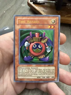 Time Wizard MRD-065 Unlimited Yugioh Ultra Rare NM - Image 1
