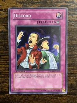 Discord ANPR-EN068 Super Rare 1st Edition Near Mint English Yu-Gi-Oh! - Image 1