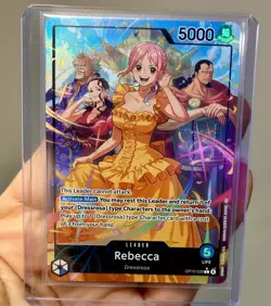 Rebecca OP15-039 Alternate Art Adventure on Kami's Island One Piece English - Image 1