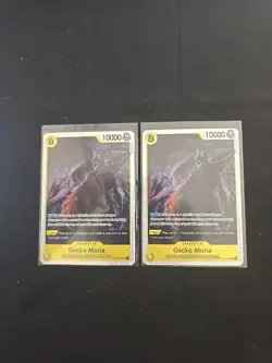 One Piece TCG OP14-104 GECKO MORIA Super Rare English X2 - Image 1