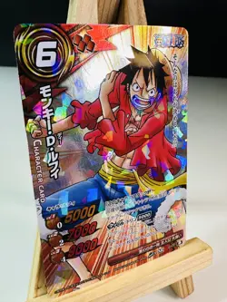 Monkey D. Luffy 07/77 [Super Rare] [NM] [Miracle Battle Carddass] Jap One Piece - Image 2