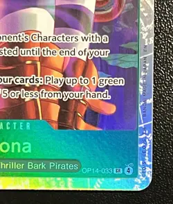 Perona One Piece Op14-033 SR TCG English Near Mint Super Rare Thriller Bark - Image 4