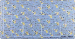 Pokemon Center Original Pokemon Card Game Rubber Play Mat Flowers in full bloom - Image 1
