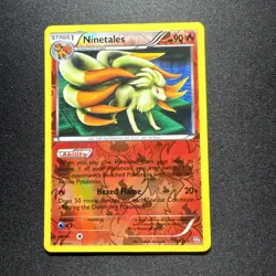 Ninetales Dragons Exalted #19/124 Reverse Holo Rare Pokemon Card - Image 1
